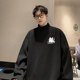 Young-knee American half turtleneck German velvet bottoming shirt for men in winter