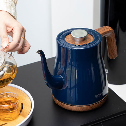 tonney民宿用茶壶烧水壶泡茶专用长嘴电热手冲壶家用功夫茶煮茶器 - 图0