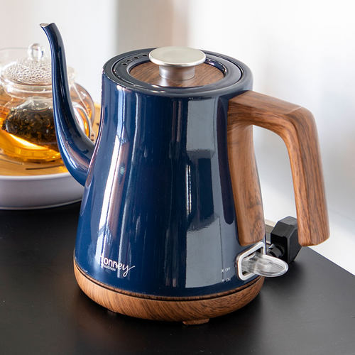 tonney民宿用茶壶烧水壶泡茶专用长嘴电热手冲壶家用功夫茶煮茶器 - 图1