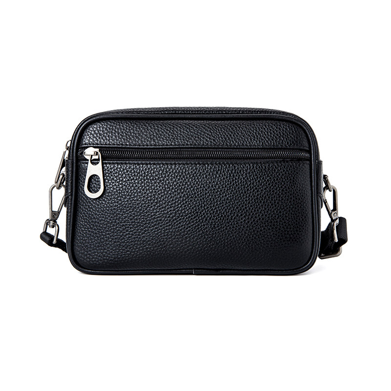 阿诺妮斯男士头层牛皮两用斜挎小包 阿诺妮斯男士包袋