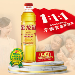 金龙鱼调和油小瓶装黄金比例炒菜炒米粉食用油0反式脂肪