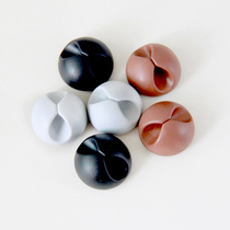 Data Line Desktop Rationalizer Charging Line Fixed C Snapper Headphone Tangled Wire Wound Headboard Finishing Clip Containing Table