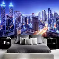 建筑夜景壁纸欧式 新人首单立减十元 21年8月 淘宝海外