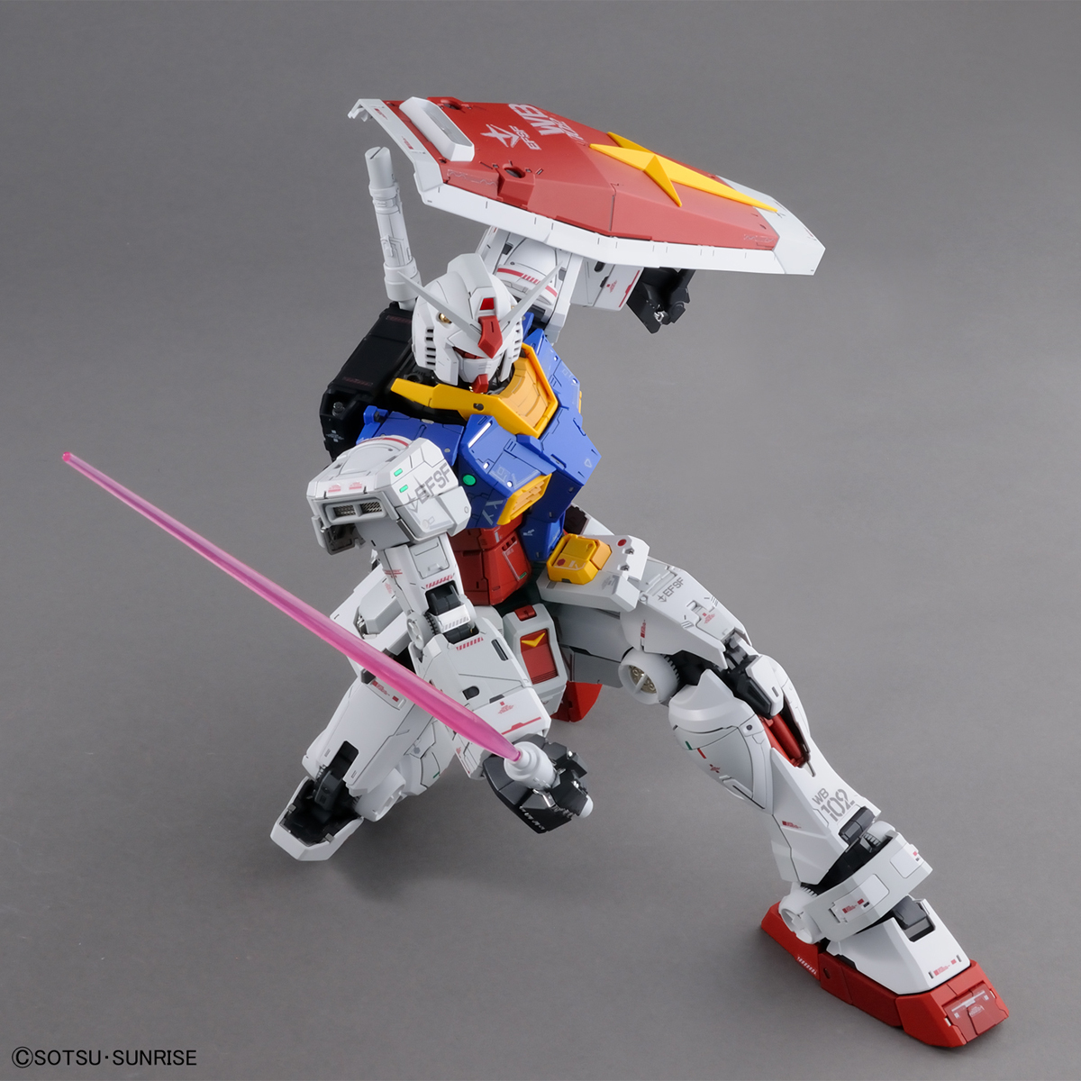 现货包邮万代 PGU 1/60 RX78 2元祖高达 2.0新版拼装模型-图3