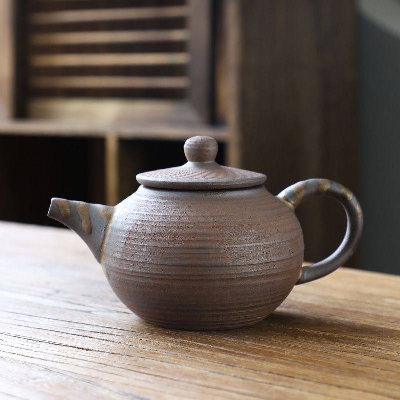 宏尚日式粗陶泡茶壶窑变功夫茶具西施壶大容量复古茶具鎏金器精品,淘宝优惠券,粉丝福利购,淘宝优惠卷