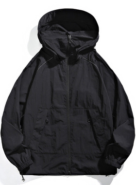 UPF50+户外山系防晒衣男女款夏季运动骑行轻薄外套时尚钓鱼防晒