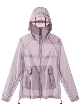 2025跨境热销冰丝防晒衣夏季薄款外套皮肤衣遮阳服UPF50+防