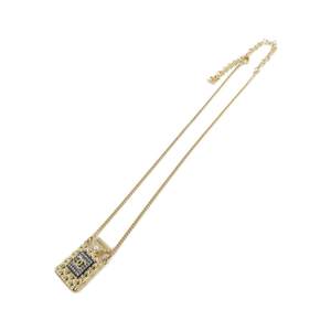 中古CHANEL香奈儿A级95新necklace项链AB4392香水瓶镀金金色时尚