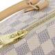 Second-hand LV Louis Vuitton women's bag A grade 95 new Azur Speedy Boston checkerboard hand-held crossbody bag
