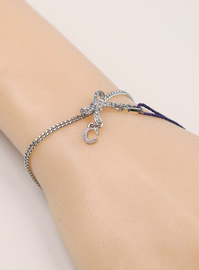 DIOR(迪奥)CDLOGO蝴蝶结手链