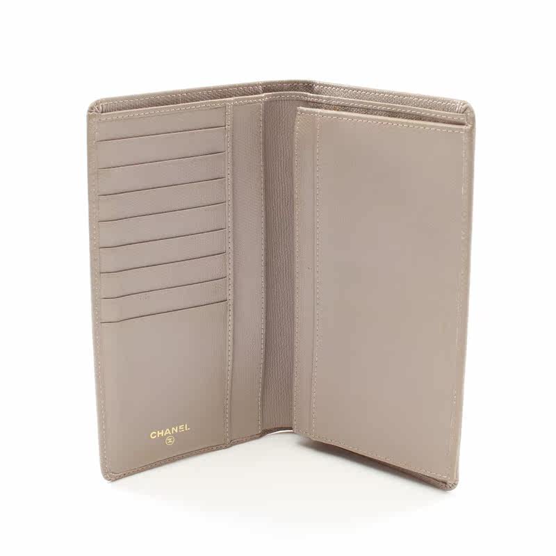 chanel香奈儿(b)9对折$新双c扣 RECLO海外钱包