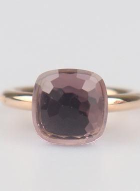 「9.5新」POMELLATO宝曼兰朵Nudo Gele Classic戒指750玫瑰金50号