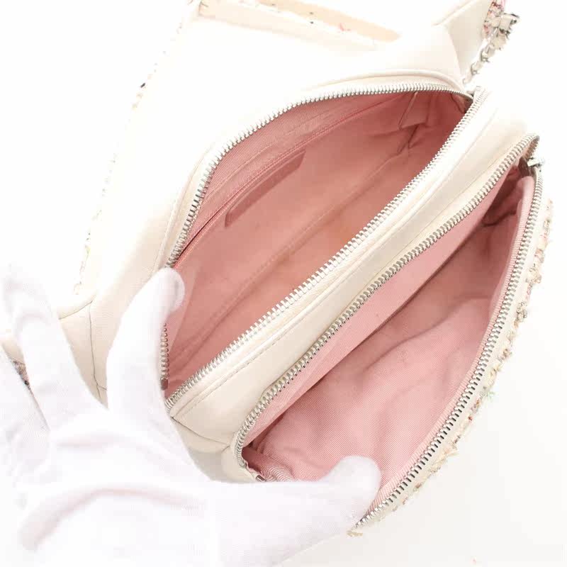 chanel香奈儿(bc)85新菱格纹随身包 RECLO海外女士包袋