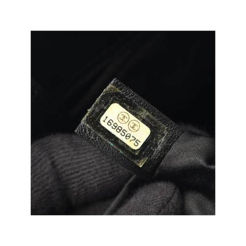 中古Chanel香奈儿女包A级95新tote bag托特包鱼子酱牛皮革托特包 - 图3