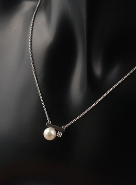 TASAKI(塔思琦)750白金项链