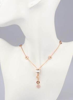 宝格丽B.ZERO1白陶瓷项链