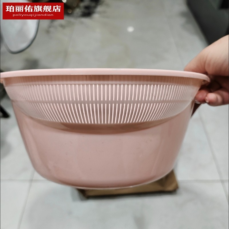 淘米沥水篮家用洗菜侧面漏水盆厨房神器洗米筛多功能淘菜洗水果盆,淘宝优惠券,粉丝福利购,淘宝优惠卷