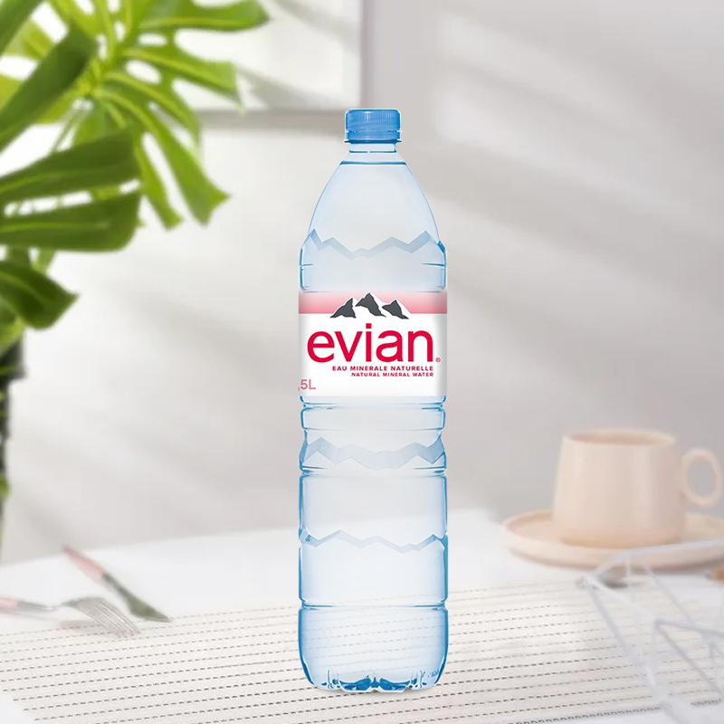 evian依云矿泉水1500ml*12瓶整箱大瓶装塑料瓶包邮进口天然饮用水 - 图2