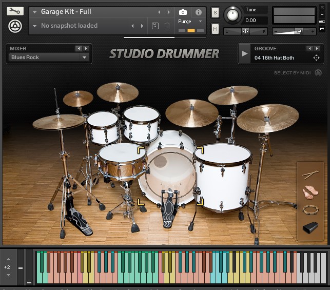 工作室鼓手 studio drummer编曲鼓组音源康泰克音色库PC MAC-图1