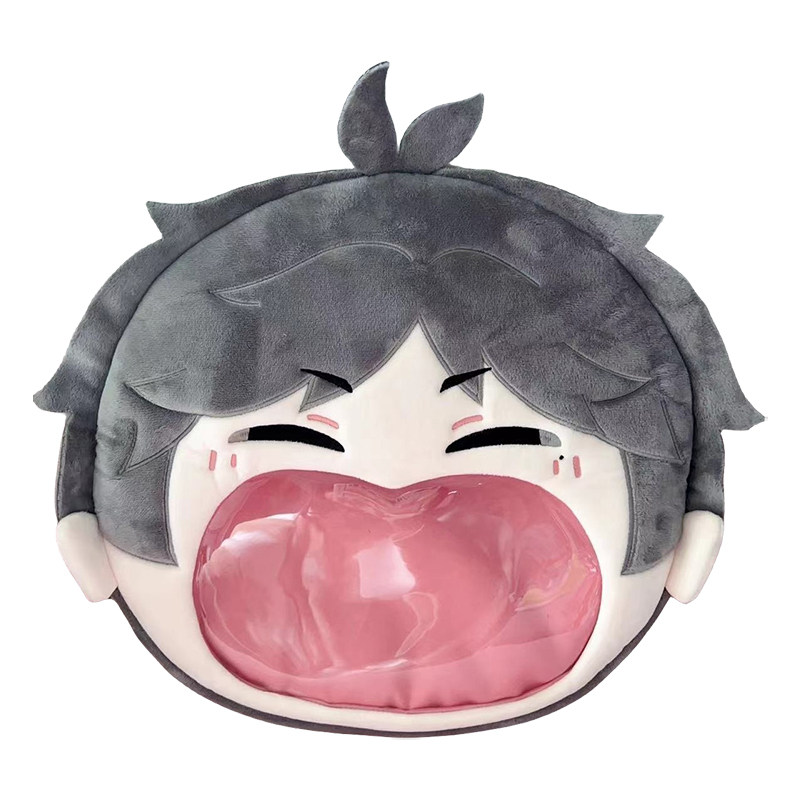 排球少年菅原孝支大嘴痛包动漫吧唧谷子收纳斜挎双肩透明娃包礼物,淘宝优惠券,粉丝福利购,淘宝优惠卷