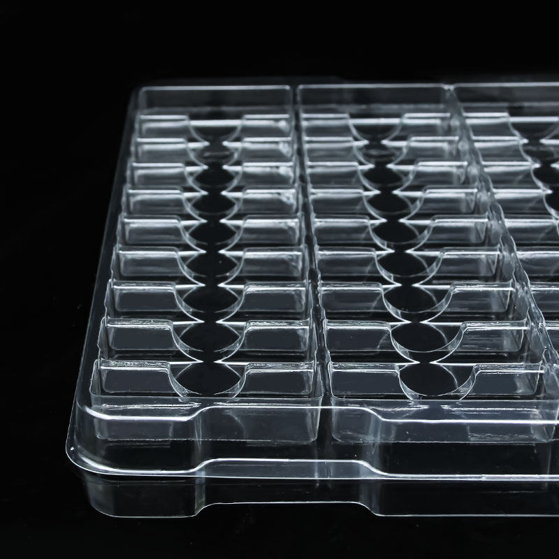 50格长条方形五金电子零件通用吸塑托盘PET透明周转底托包装盒子,淘宝优惠券,粉丝福利购,淘宝优惠卷