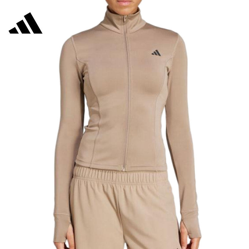 劲浪体育adidas阿迪达斯女子运动休闲立领修身夹克健身外套JW2815,淘宝优惠券,粉丝福利购,淘宝优惠卷