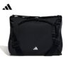 Jinlang adidas Adidas new crossbody bag men's and women's sports casual black backpack KU1535