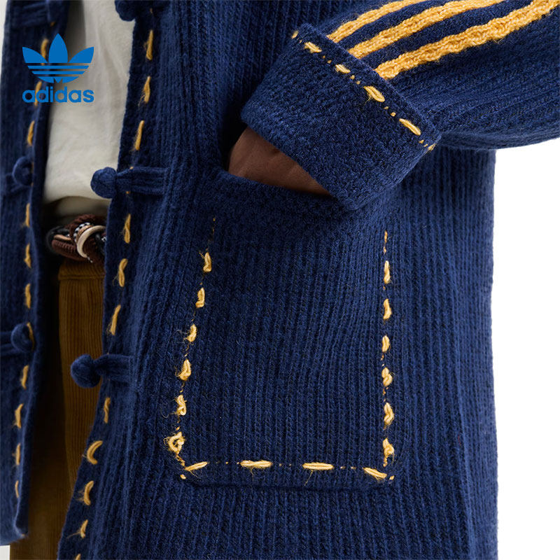 劲浪adidas阿迪达斯三叶草CNY新年款男女中式立领夹克外套KR5064,淘宝优惠券,粉丝福利购,淘宝优惠卷