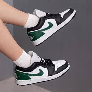 劲浪nike耐克男鞋AIR JORDAN 1低帮休闲板鞋复古篮球鞋553558-047