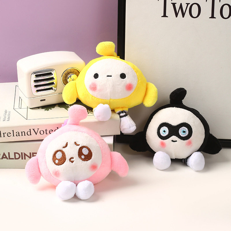 蛋仔派对挂件毛绒可爱蛋仔派对挂件小号公仔玩偶书包挂件小礼品可爱萌玩具玩偶
