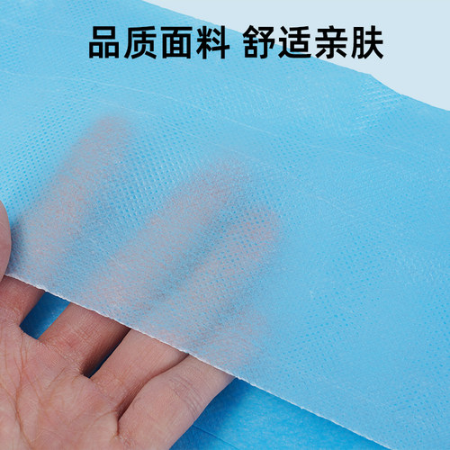 加厚一次性防水防油床单美容院按摩床无纺布透气开带脸洞精油隔脏 - 图2