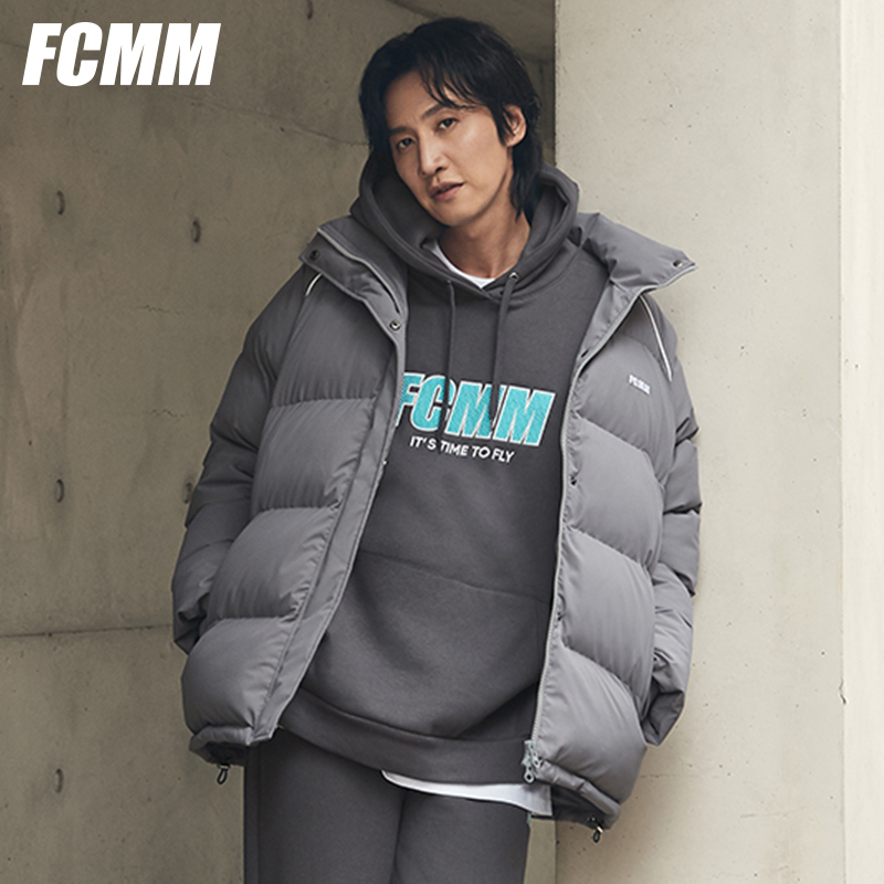 李光洙同款 FCMM 情侣款加厚宽松棉服面包服