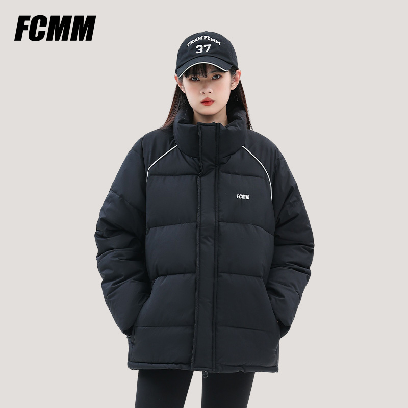 fcmm经典韩国oversize情侣款面包服 fcmm棉衣/棉服