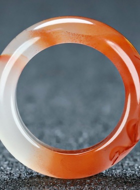 玉思缘南红玛瑙凉山天然玛瑙戒指