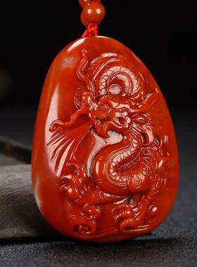 柿子生肖属相天然凉山南红玛瑙