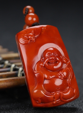 墨雨轩天然大师作品凉山南红玛瑙