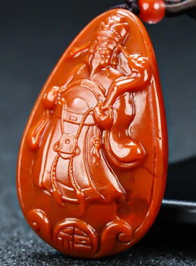 天然挂坠男女款凉山南红玛瑙