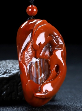 天然挂件原石男女款凉山南红玛瑙