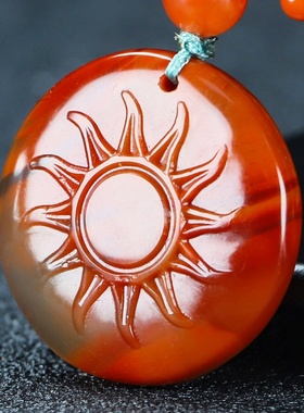 玉思缘男女款南红玛瑙原石雕刻