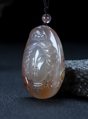 天然吊坠原石凉山南红玛瑙