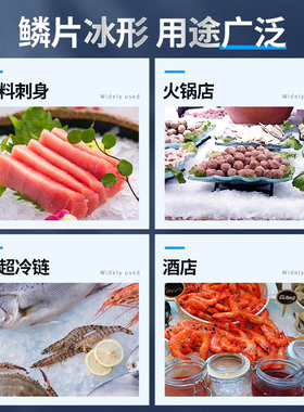大型商用制冰机东贝鳞片冰