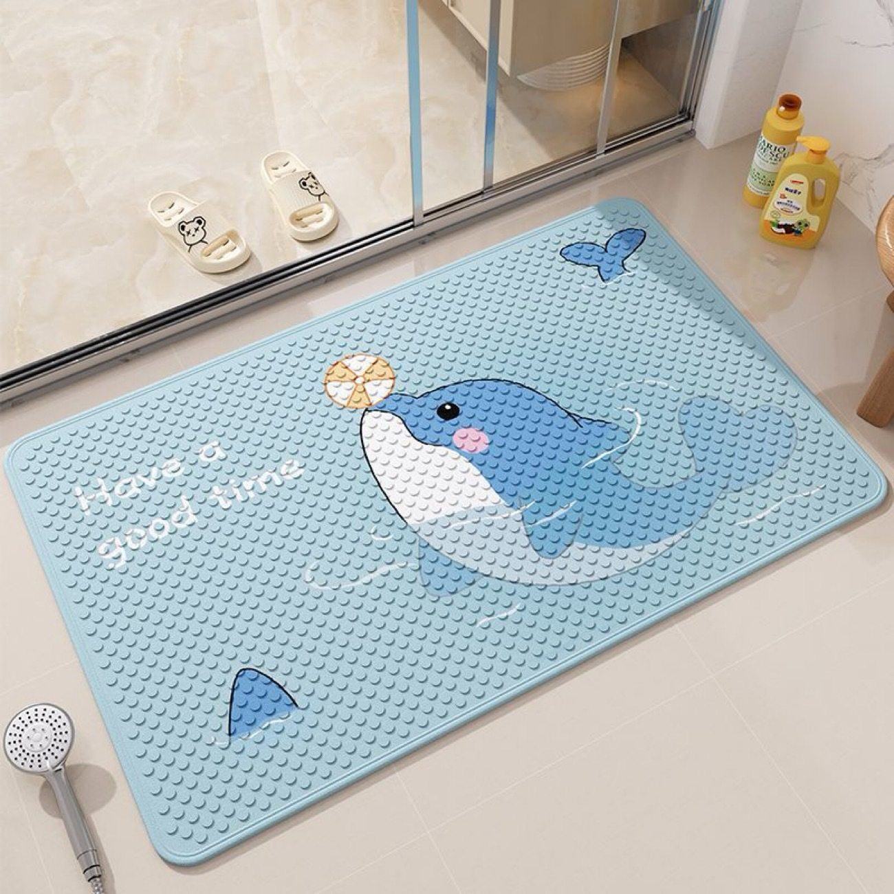 浴室防滑垫卫生间儿童洗澡专用吸盘脚垫厕所地垫孕妇宝宝淋浴地毯,淘宝优惠券,粉丝福利购,淘宝优惠卷