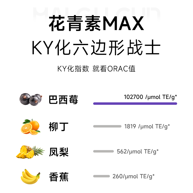 麦谷村巴西莓粉官方旗舰店羽衣甘蓝粉低脂肪花青素果蔬冲饮小包装 - 图2