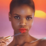 Gucci, матовый блеск для губ, кленовый лист, официальный продукт