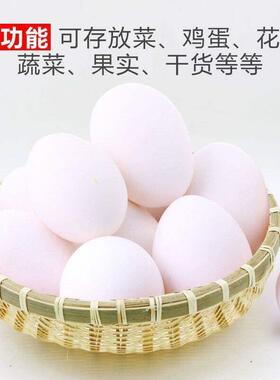 传统簸箕手工编织竹编制品农用手工艺品收纳竹编篮沥水篮竹篓竹筐