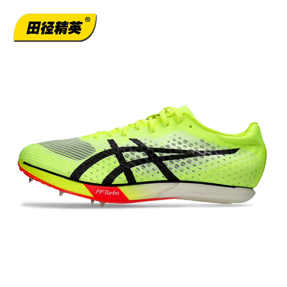 刘德助同款田径精英巴黎新款Asics Metaspeed MD亚瑟士中长跑钉鞋 - 图0