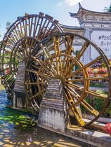 Custom installation of landscape water tankers outdoor large small garden forest landscape electric wooden production manufacturer