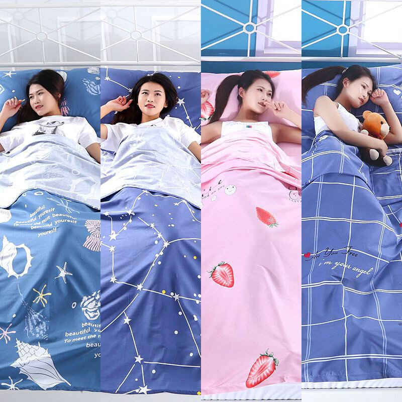 极速酒店隔脏睡袋双人旅行纯棉出差大人宾M馆旅游外出牀单可携式,淘宝优惠券,粉丝福利购,淘宝优惠卷