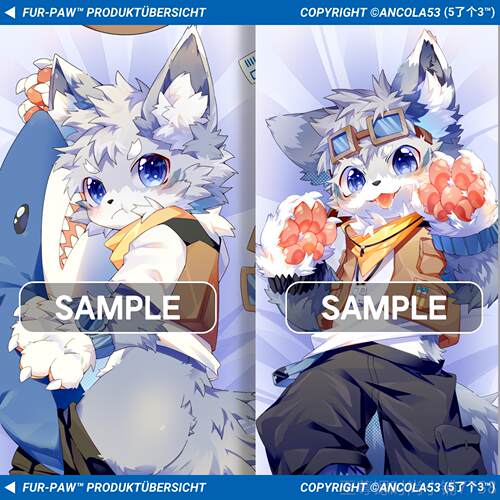 正品抱只兽回家！Furry一周边福瑞爪实验室兽5了个3等身抱枕FurP - 图2