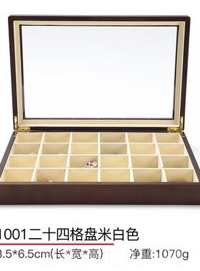 正品金多来首饰珠宝盒专盒大纳容量用戒指收盒新款项链耳环饰品实